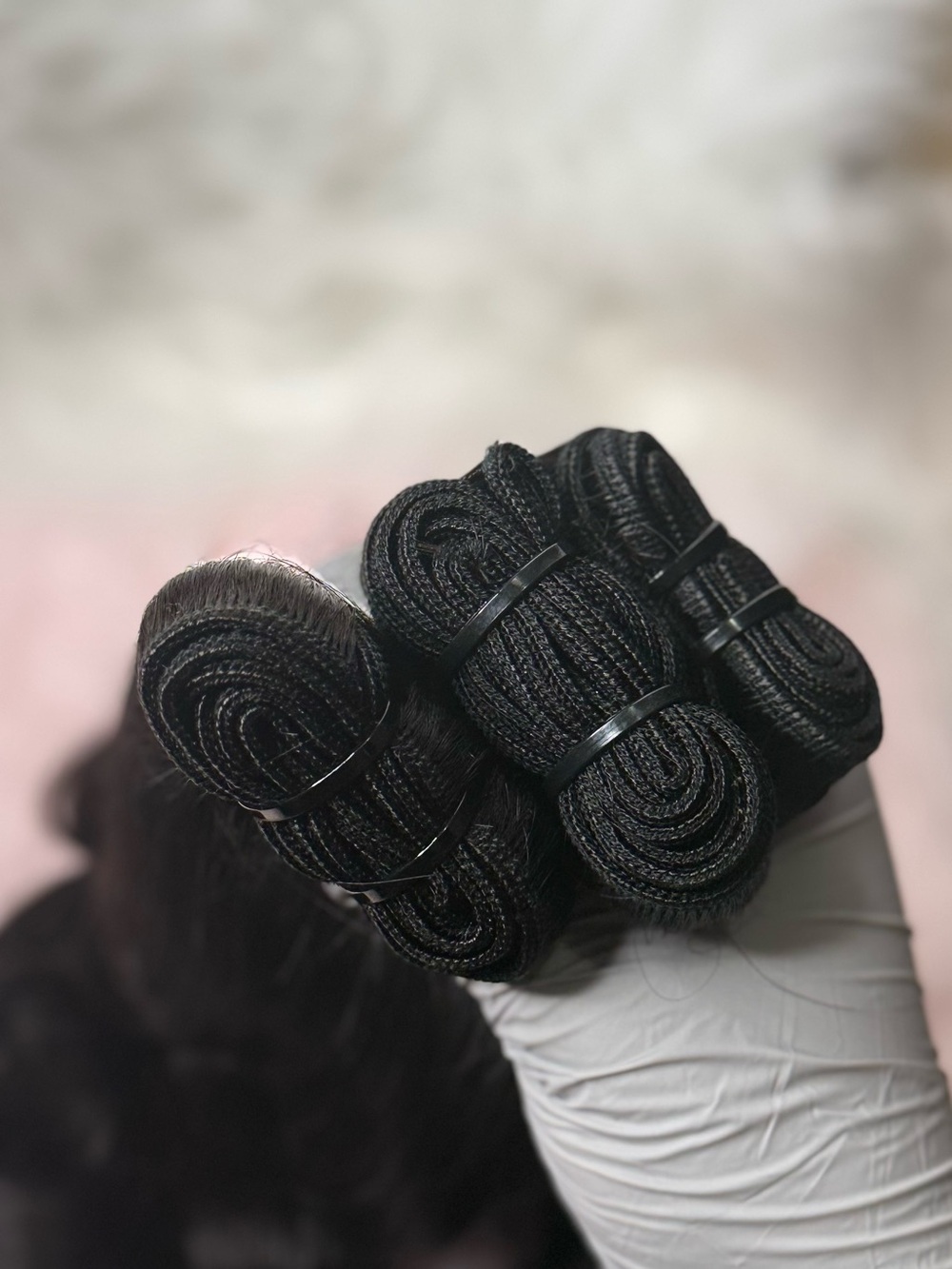 Black Women’s Hair Weave Bundles - Natural Black